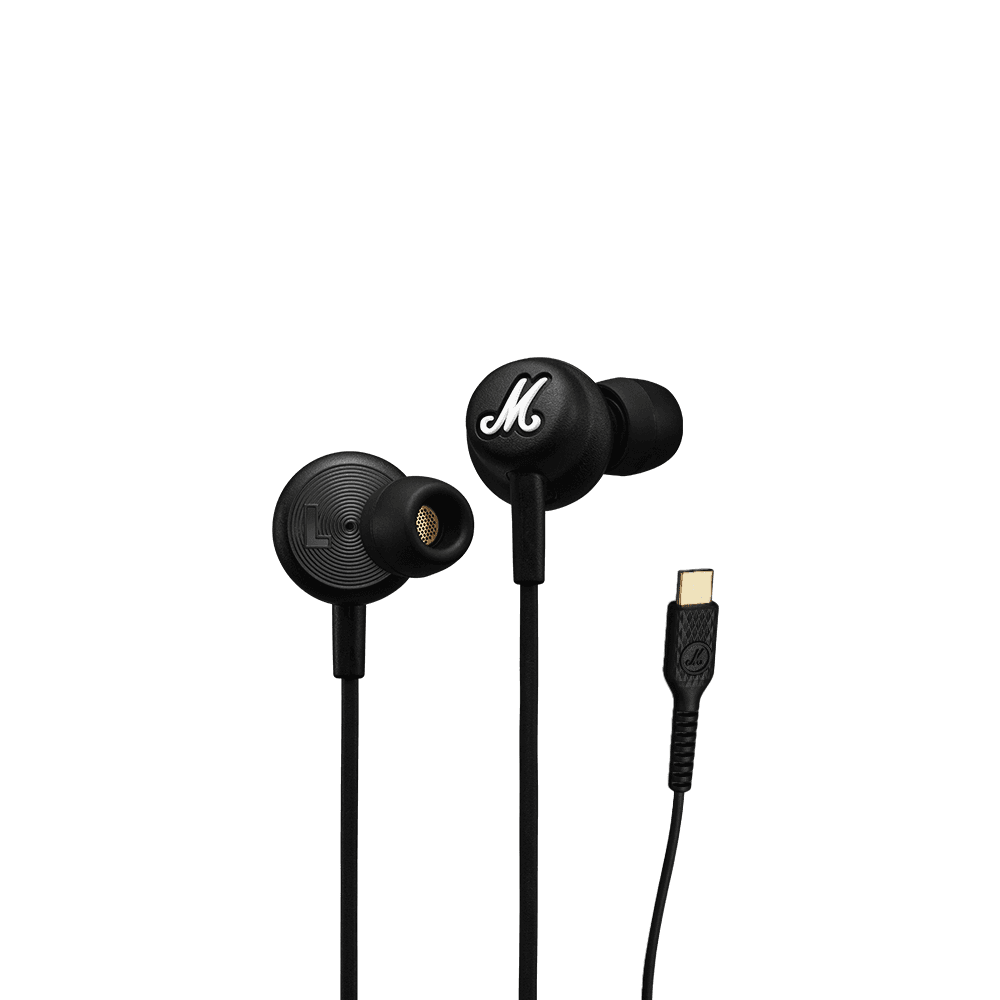 마샬 대표 상품 마샬 모드 USB-C 유선 이어폰 MODE USB-C