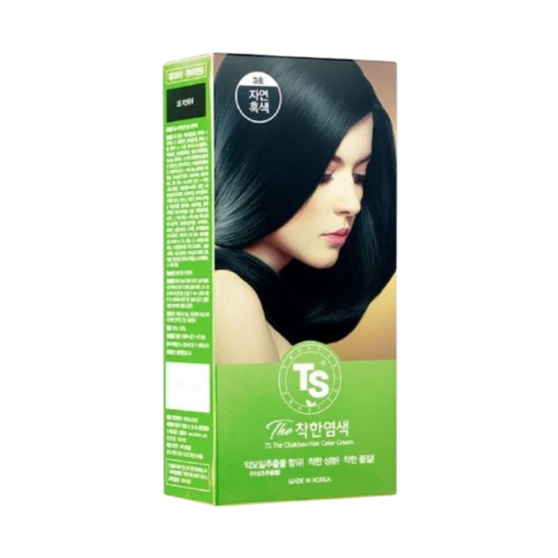 TS 더착한염색약 (자연흑색, 자연흑갈색, 연한갈색 ) 120g 1개 (선택)